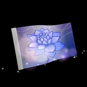 China P10 Flexible LED Transparent Film Screen 960mm*240mm with Hanging Installation Type on sale