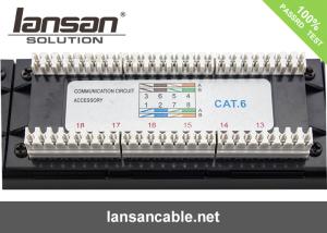24 Port Staggered UTP Network Ethernet Patch Panel