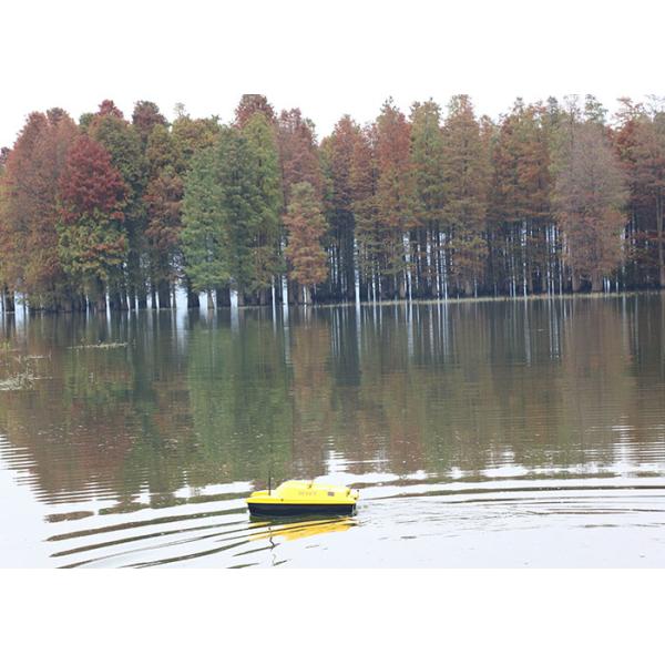 DEVC-303 Bait boat gps / catamaran bait boat Yellow Upper Hull Color