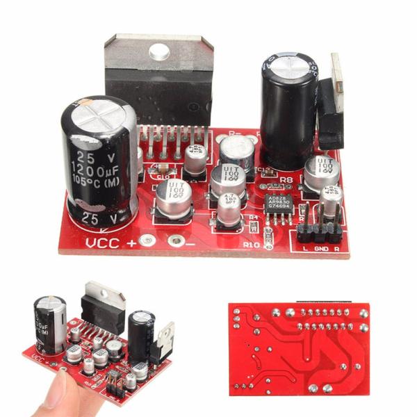 Wholesale Electric Development Amplifier Audio Module DC 12V 38W TDA7379 + AD828 from china suppliers