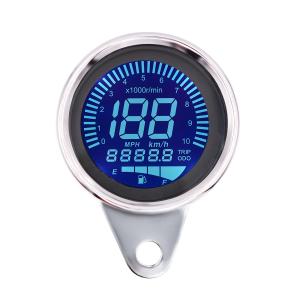 China 4 In 1 100km/H Digital Rpm Gauge , DC12V Motorcycle Digital Tachometer on sale