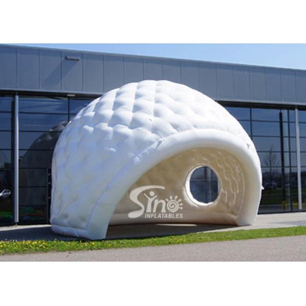 7x5m outdoor movable advertising white inflatable golf tent for trade shows or promotions