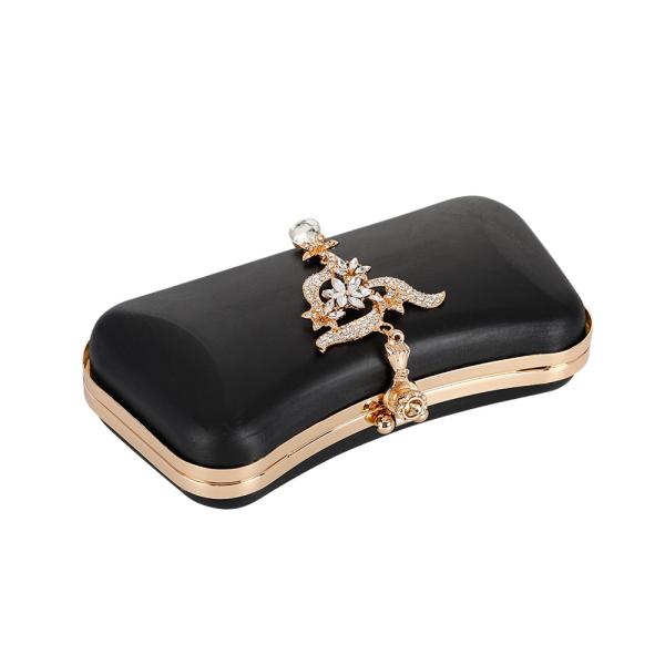 Shiny Flower Lock Irregular Gold Purse Frame 205*105mm