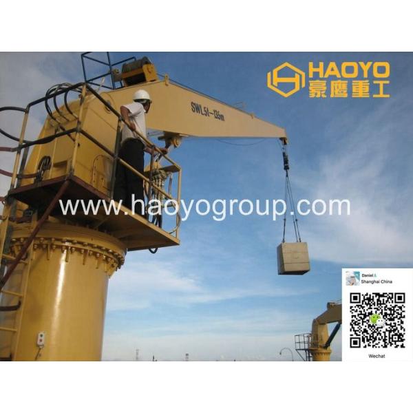 3ton 5ton 10 ton Heavy Duty Lifting Offshore Pedestal Crane Marine Cranes For Sale