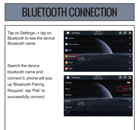 7 inches Portable Wireless Carplay