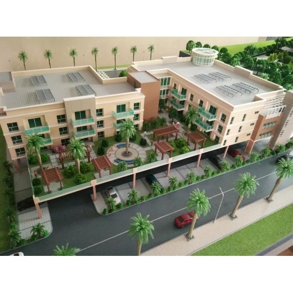 New made UAS residential building scale model making factory in China