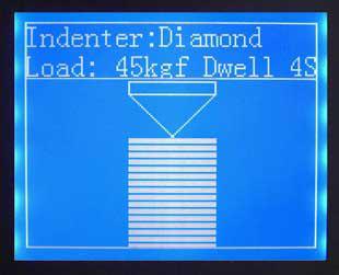 Tall Frame Digital Superficial Rockwell Hardness Tester RH-550H