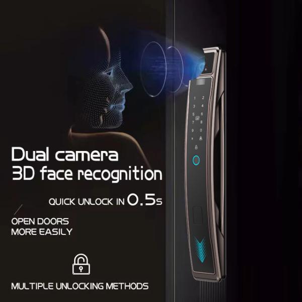 Fingerprint Smart Door Lock Face Recognition Remotely Captures Cat'S Eye Lock