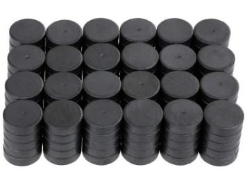 Quality Y30BH Disc Shape Ferrite Magnet Round Disk Magnets Dia 18mm x 5mm for sale