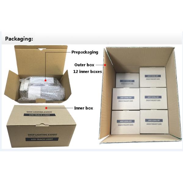 free changeable lens 40 degree 4000K CRI 90 CREE 20W Dimmable led track light with 4wire adaptor