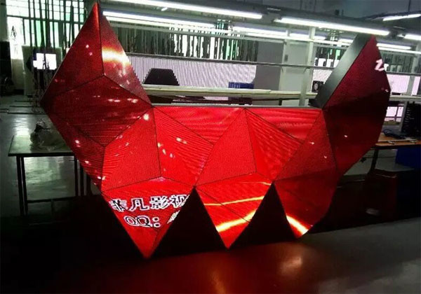 Gorgeous Various Shape Dj Booth LED Screen Adjustable Brightness Full Color