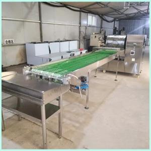 China Full Automatic Turning Technology Spring Rolls Machine 120 Pcs/Min on sale