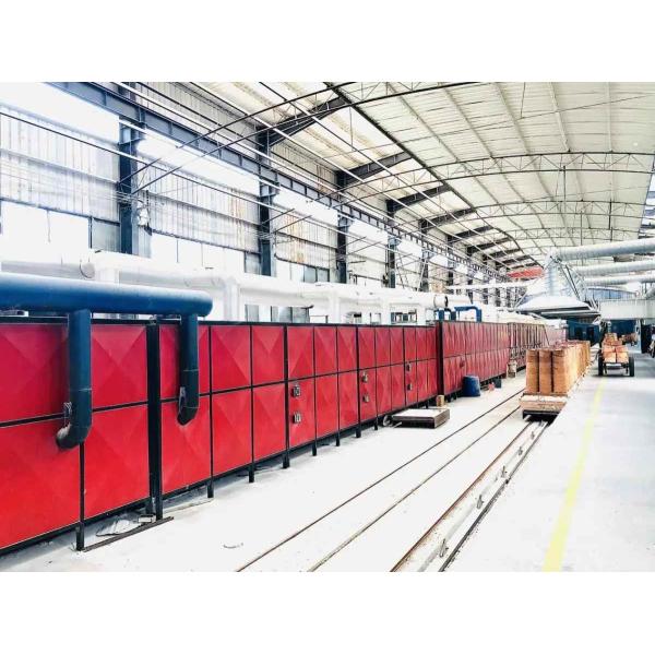 High Temperature Tunnel Kiln Drying Equipment Fired Hollow Red Brick Machine