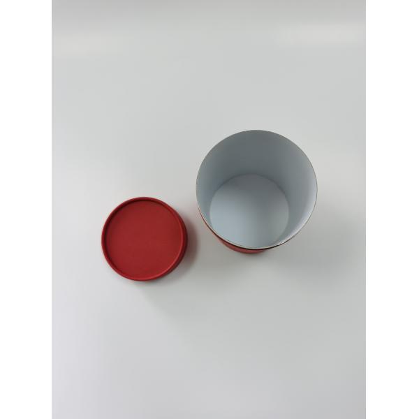 ODM Gift Retail Packaging Boxes Flexographic Printing Red Tube