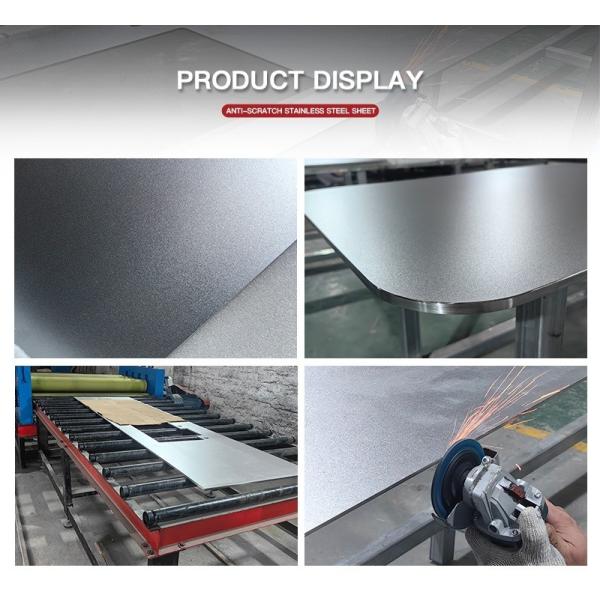 Anti - Scratch Decorative Stainless Steel Sheet 201 304 316 For Kitchen Appliance
