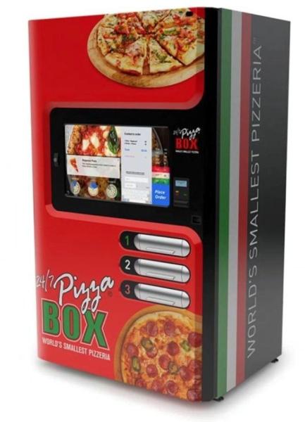 Quality Touch - Screen Ordering Pizza Vending Machine For Busy Airports for sale