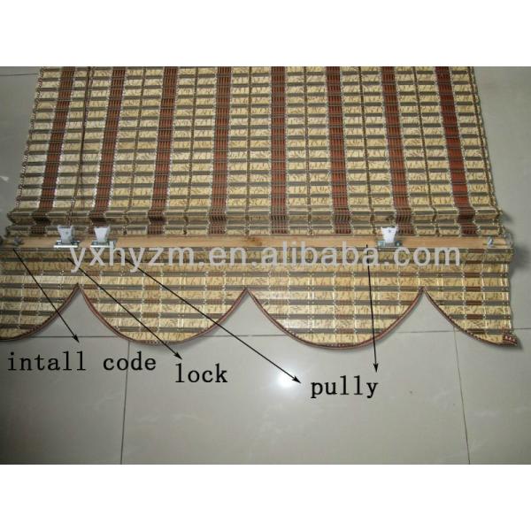 Popular Bamboo Patio Shades , Customized Design Exterior Bamboo Curtains