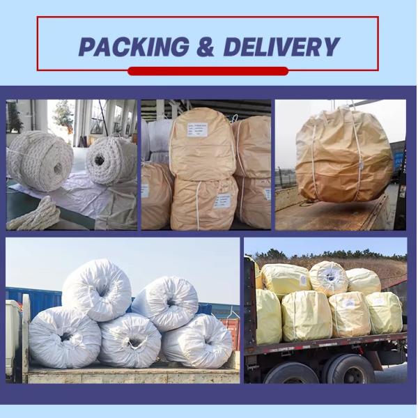 8 Strand Braided White Nautical Nylon Polyamide Rope 12 Inch Diameter