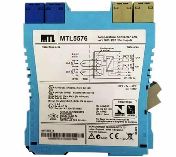 Quality MTL5576-RTD MTL Instruments | 2ch Temperature converter, RTD for sale