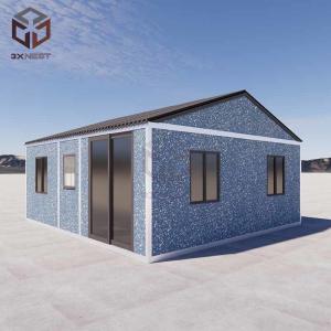 Weatherproof Modular Fold Out Homes Expandable Shipping Container House