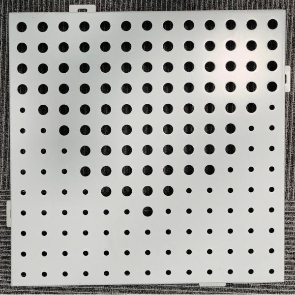 Aluminum Panel Design Artistic Hole Size With Different Shape 2*2 Wall Facade Powder Paints Three-paints Wall Decoration To Building Exterior Walls
