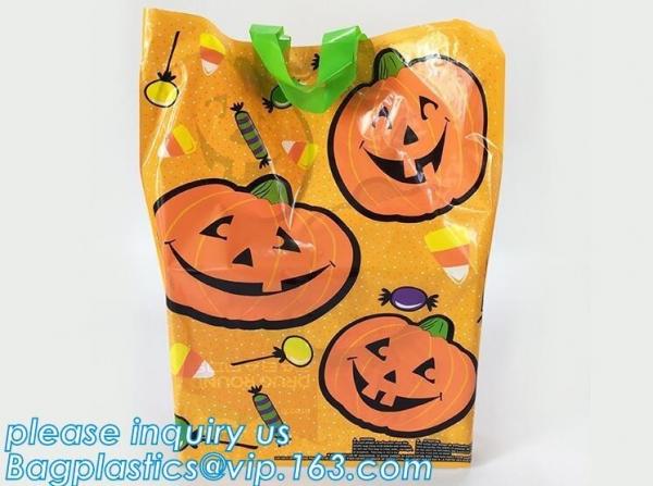 Quality Bio Eco Custom printed HDPE plastic Eco-friendly carrier shopping bag /soft loop handle bag with printing for shopping for sale