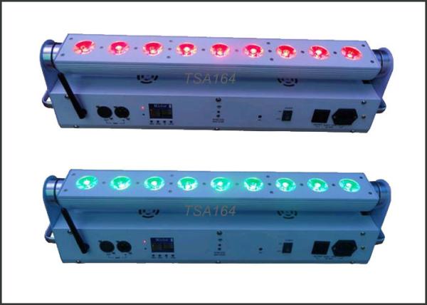 Add Phone App Wifi And IR controller 9pcs Led Battery & Wireless Dmx Wall Washer