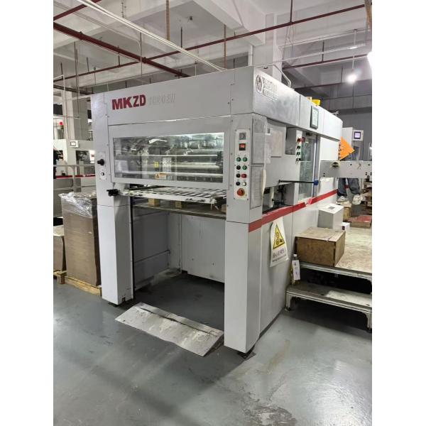 MK-1020EII Automatic Die Cutting & Stripping Machine,Max Paper Szie:1020*720mm,Max Speed:6000s/hy Years 2021