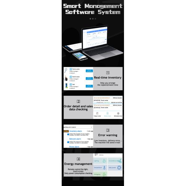 Smart Locker Tennis Rackets Vending Machine