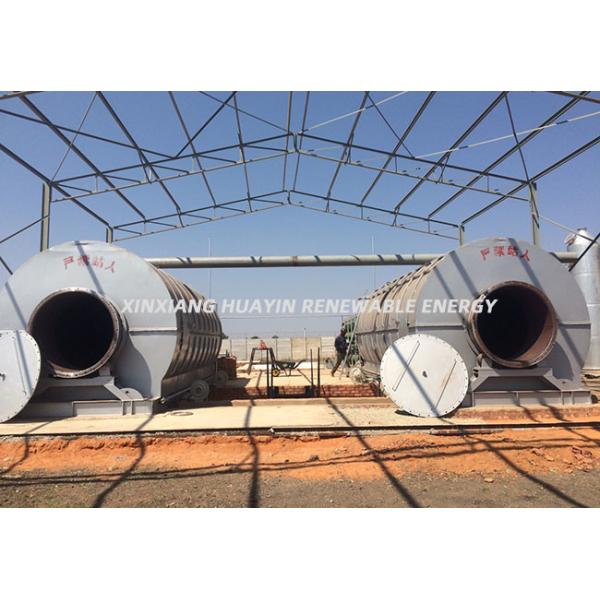 Industrial Scale Waste Tire Recycling Plant In India Batch Type