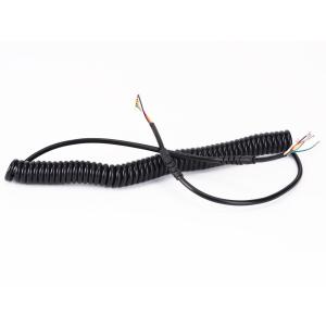 China OEM High Flexible Coiling Cables Spiral Spring Wire Harness Automatic Cable Coiler on sale