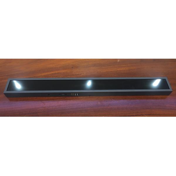 USB Port 34'' Stretched Bar LCD Monitor VGA DVI HDMI Inputs SD Card 50000 Hours MTBF