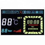 High Contrast VA LCD Display Transmissive , Pin / Zebra Connector Vertical