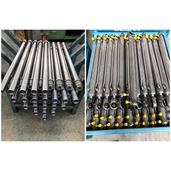 Steel Double Acting Tractor Loader Hydraulic Cylinder OEM ODM Available