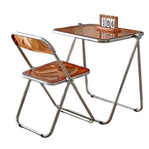 Wholesale Foldable Plastic Acrylic Metal Outdoor Garden Living Room Table and Chair Set for Park from china suppliers