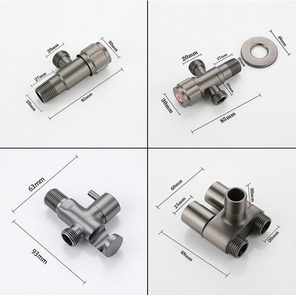 New Design Handheld Toilet Bidet Spray Kit Bathroom Wall Mounted Brushed