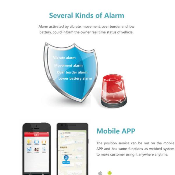 UBLOX-7020 GPS Tracker With 3D Acceleration Sensor For Motorcycle/Electrical Bike