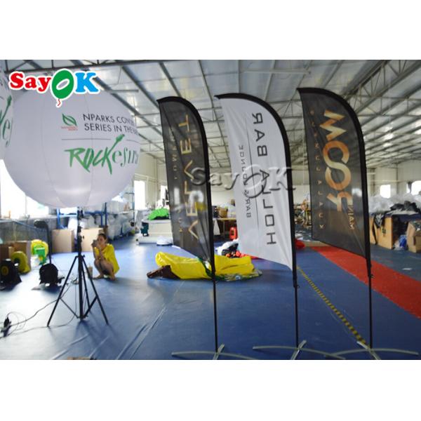 Outdoor Party Tent Portable Inflatable Air Knife Flag Folding Tent For Promotion / Advertising
