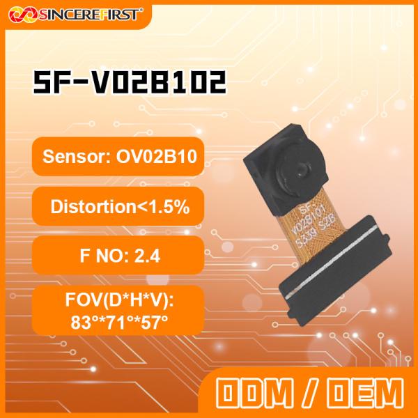 Quality 2MP OV02B10 Fixed Focus Ff Global Shutter Camera Module Mipi Interface for sale