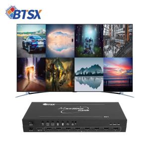 Wholesale 8 Input1 Output 8x1 HDMI Multi Viewer 3840x2160@30Hz With IR Remote Control from china suppliers
