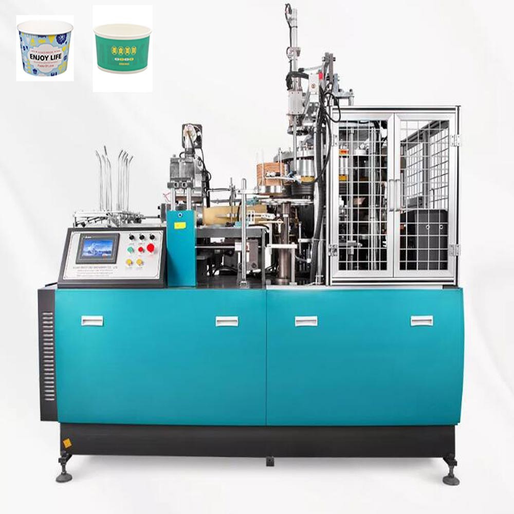 Wholesale 4.8KW PF BOWL Paper Salad Soup Bowl Making Machine Medium Speed from china suppliers