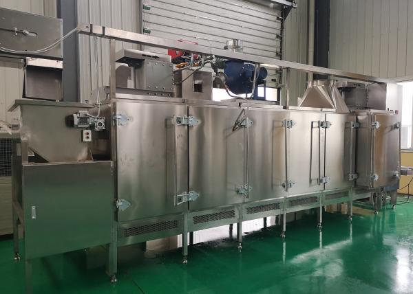 Quality Coated Peanut Processing Machine / Macadamia Nut Roasting Machine 1 Year Warranty for sale