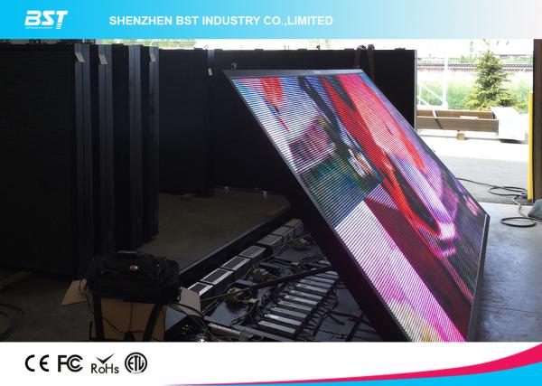 Quality Commercial P4 Front Service Led Display Advertising Screen / Led Video Display Board for sale