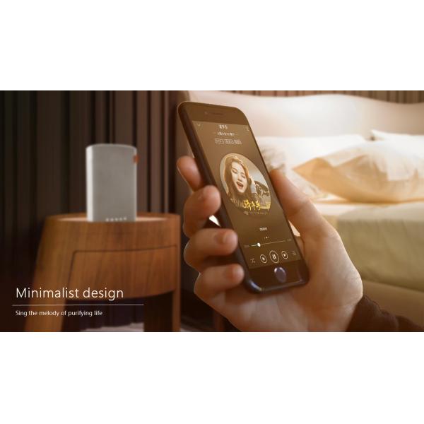 Button Control Mini HEPA Air Filter Eliminates Smoke True HEPA Filter Air Purifier