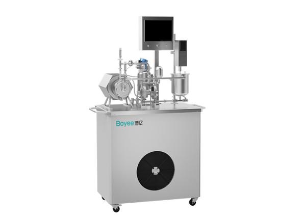 Quality High Capacity Laboratory Bead Mill With PLC Control System 400*400*600mm 2L Capacity for sale