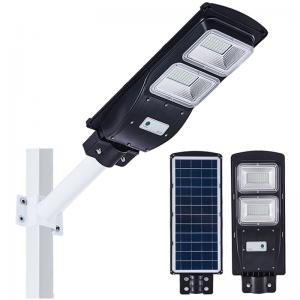 Wholesale Outdoor 120lm All In One LED Solar Street Light Motion Sensor Wireless Waterproof from china suppliers