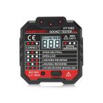 LCD Display Plug Socket Tester , CE Electric Socket Tester