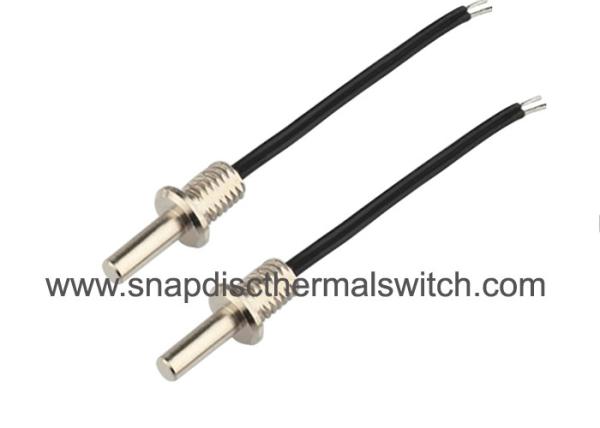 Quality Copper Round Ntc Temperature Sensor Flange Probe 100kohm 3950k 1% For Sterilizer for sale