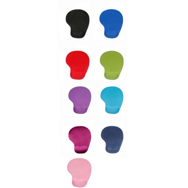 Advertisement Rubber Mouse Mat With Wrist Protection Logo Custiomized