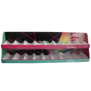 China Durable Cosmetic Counter Display , Cardboard Tabletop Display Stands on sale